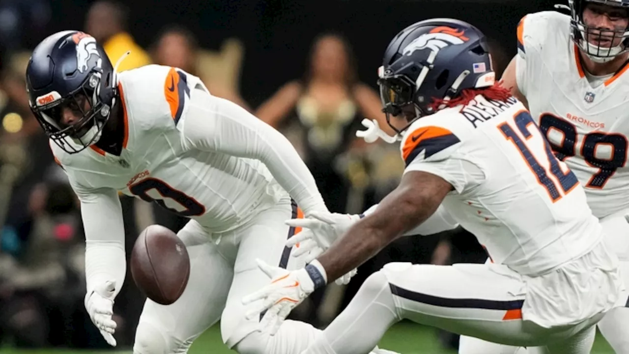 NFL Thursday night: Broncos belt Saints in matchup of rookie QBs