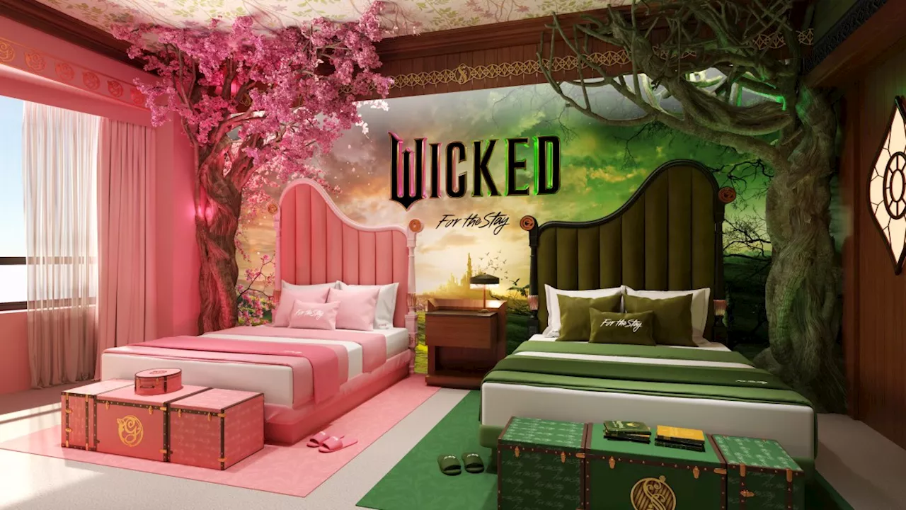 New York Hilton Midtown to host 'Wicked'-themed suite for guests for the holiday season