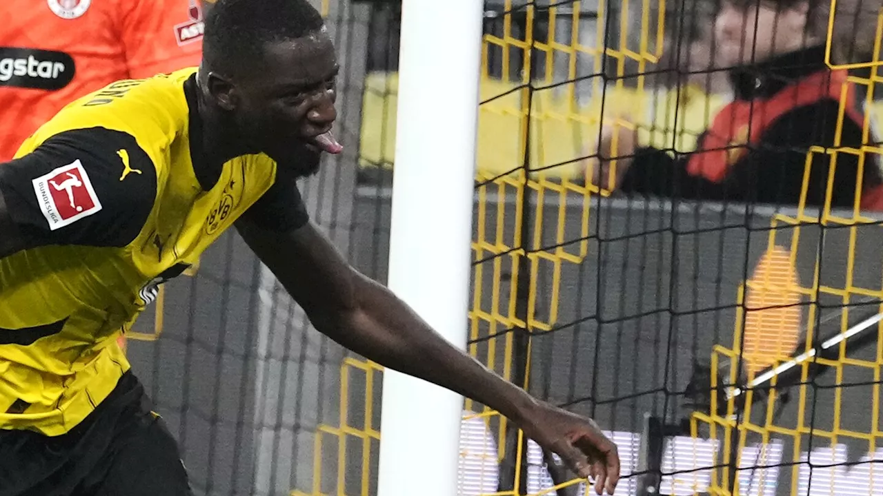 Guirassy's late goal earns Dortmund a Bundesliga win before Real Madrid test in Champions League