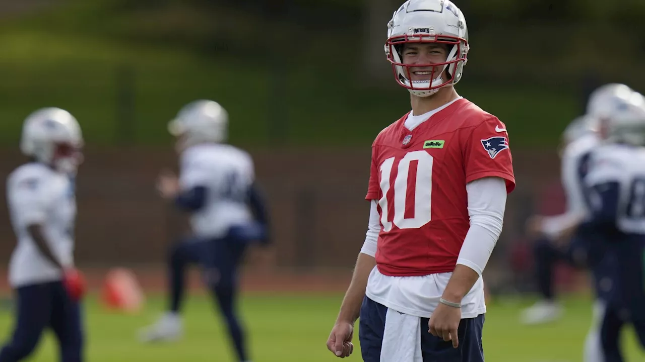 Patriots QB Drake Maye 'ready to go' against Jaguars in London