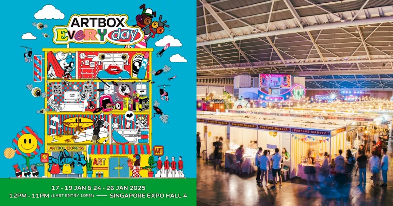 Bigger and bolder: Artbox returns to Singapore Expo in 2025 with 600 vendors