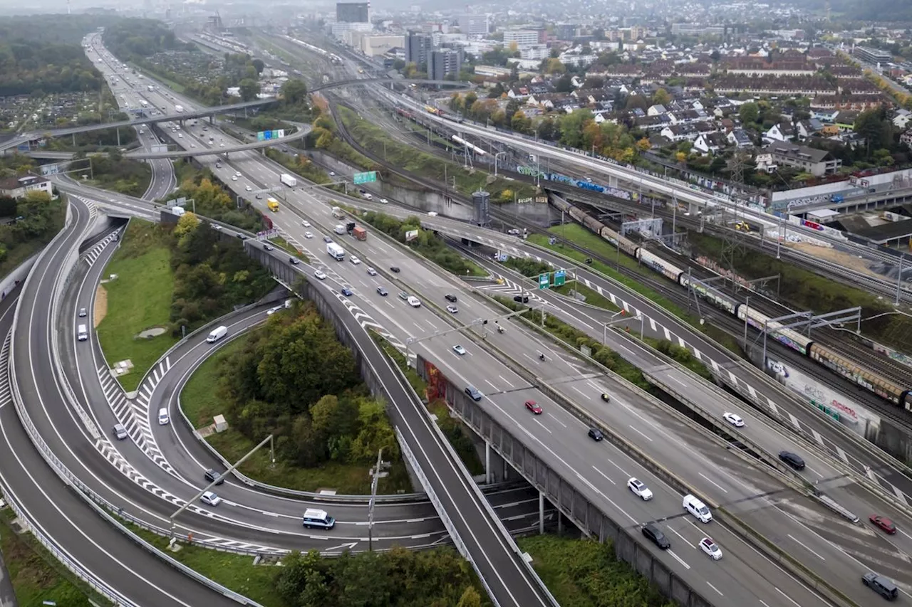 SRG: Eine knappe Mehrheit ist für den Ausbau der Autobahnen