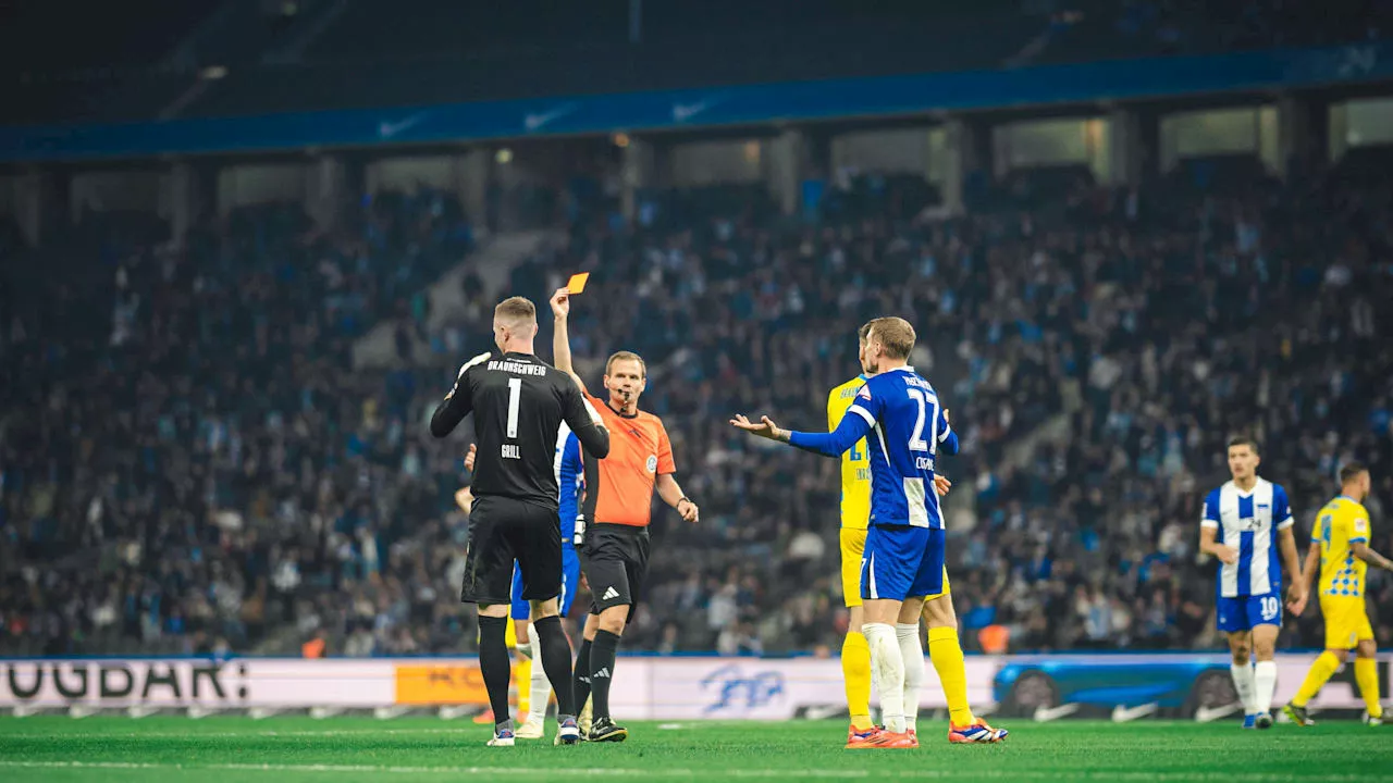 Hertha BSC: 3:1! Torwart-Bock und Cuisance retten Hertha