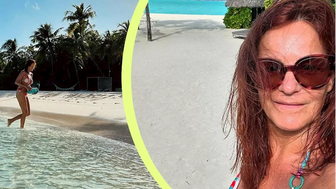 Andrea Berg zeigt sich ungeschminkt am Strand! Neue Musik gibt es auch