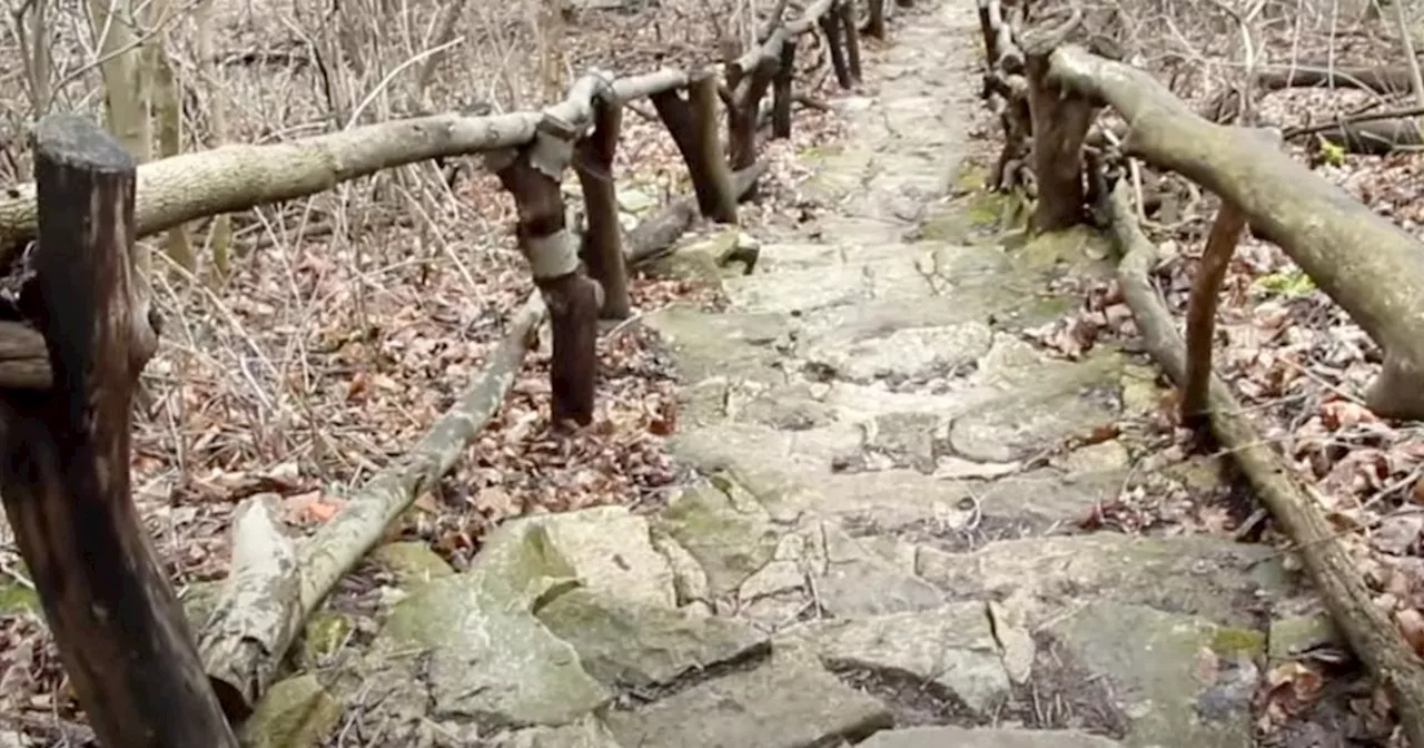 There's a legendary hidden staircase hand-carved into the side of an Ontario mountain