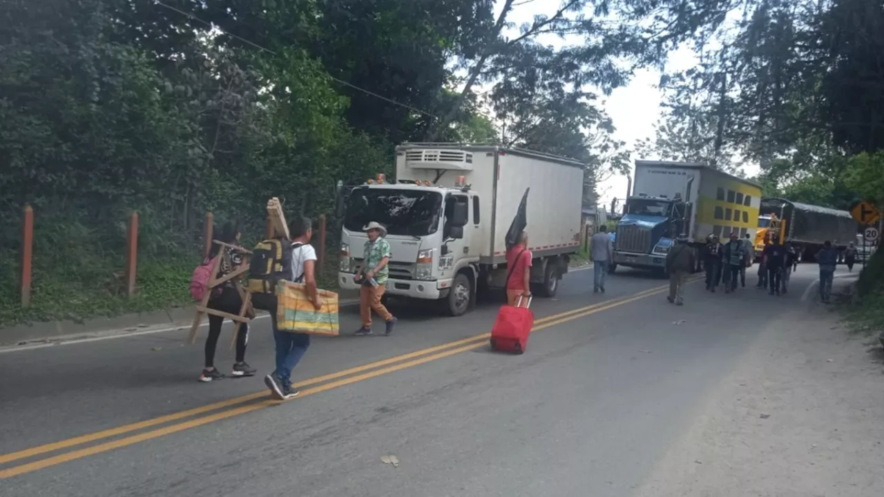 Campesinos anuncian paro en Santander: vía Bucaramanga - Bogotá se vería afectada