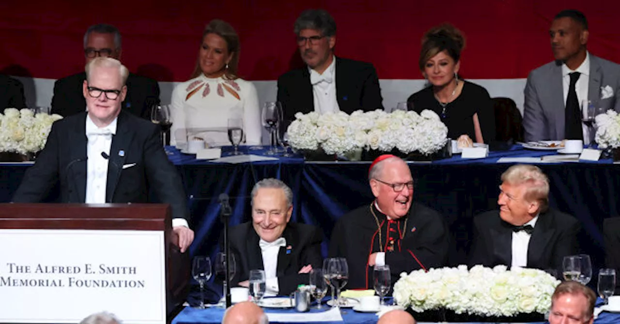 Jim Gaffigan Roasts Kamala Harris at Al Smith Dinner for Shunning Catholics