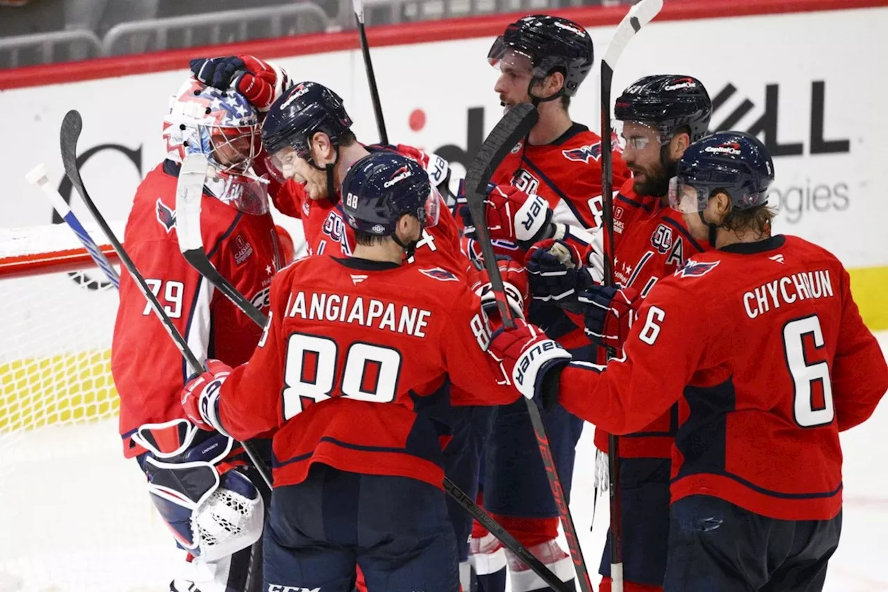 Capitals 3-2 win ends Stars' winning streak