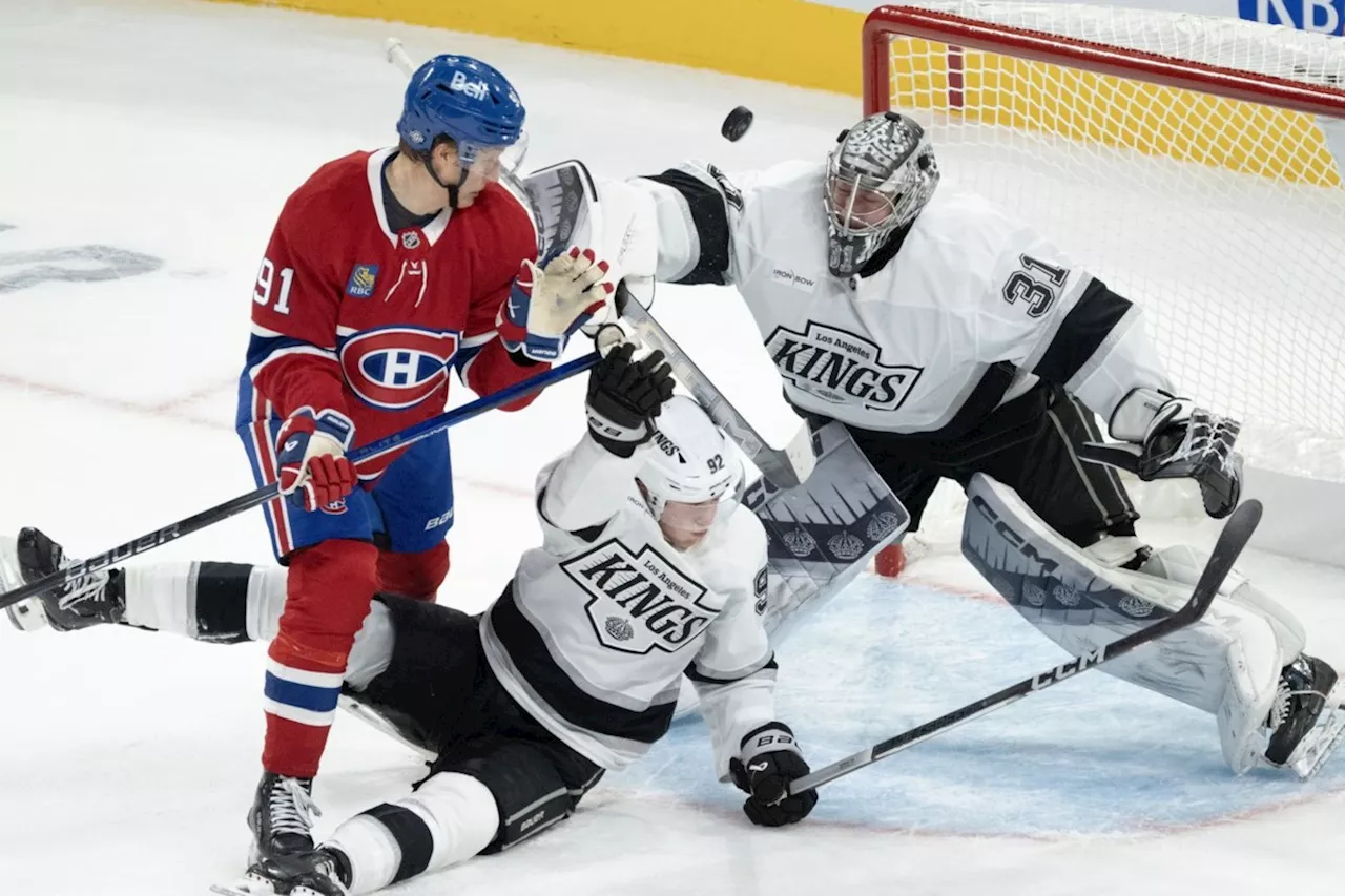 Rittich stops 25 shots, Los Angeles Kings beat Montreal Canadiens 4-1