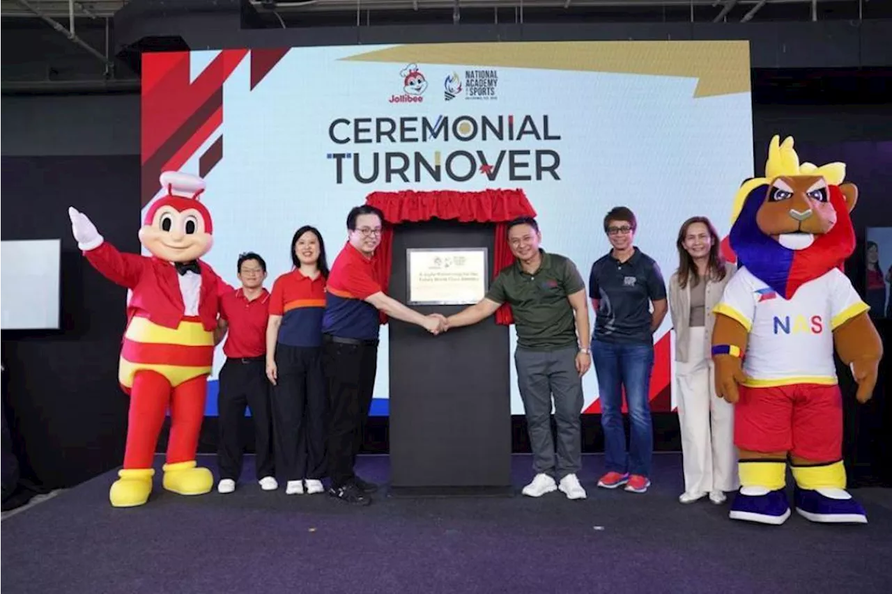 Building future champs: Jollibee supports the National Academy of Sports in honor of PH Olympians