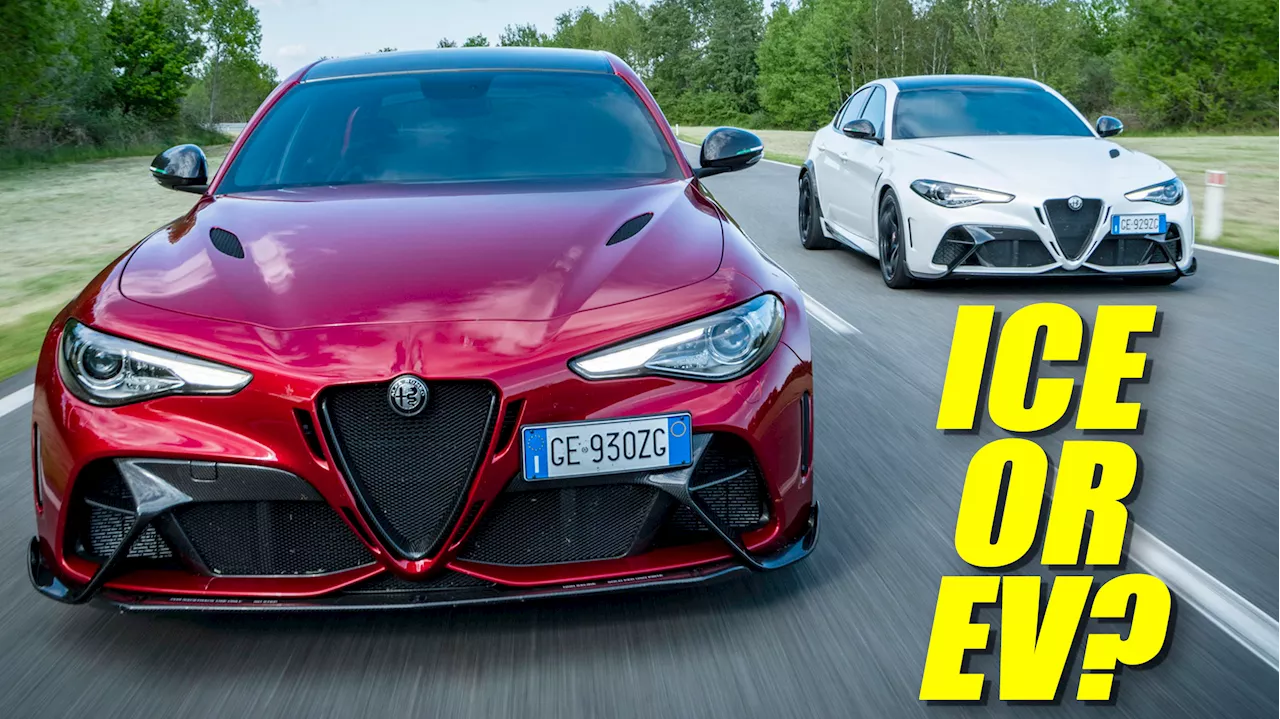 Alfa Romeo’s Next Giulia May Include A Gas Engine After All