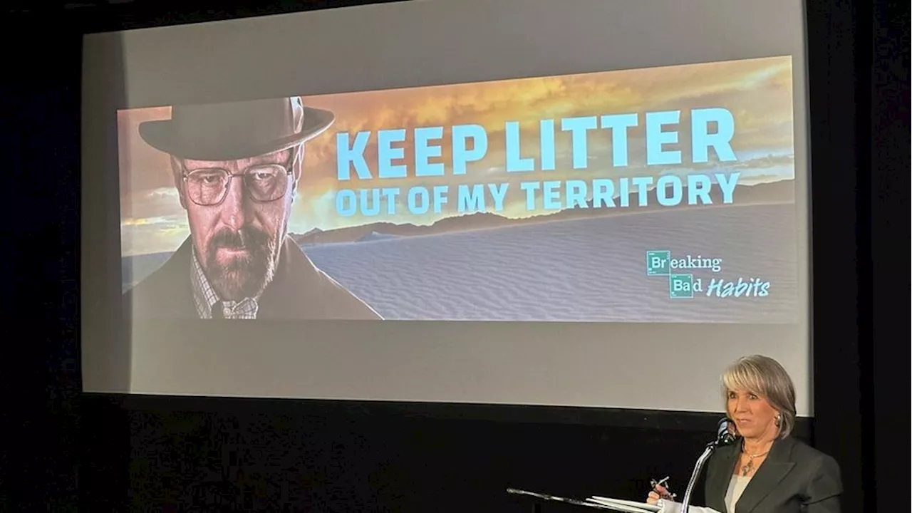 'Breaking Bad' star appears in ad campaign against littering in New Mexico