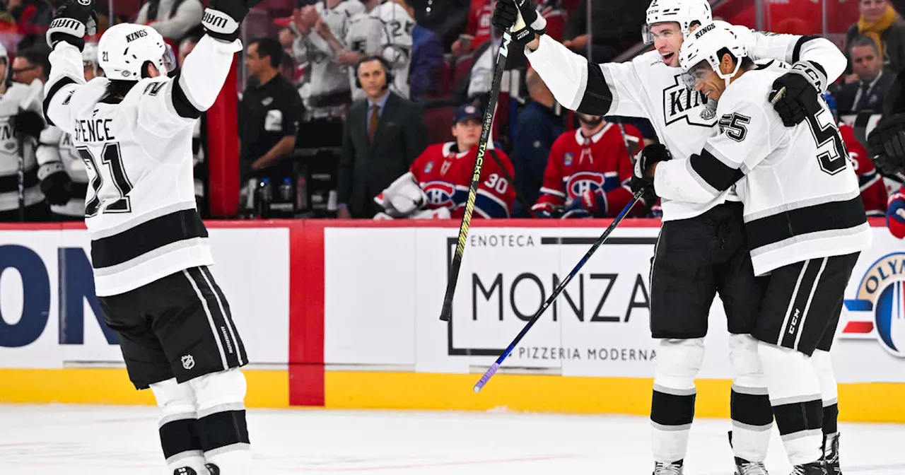 Rittich, Kings rebound to beat Canadiens 4-1, snap three-game losing streak