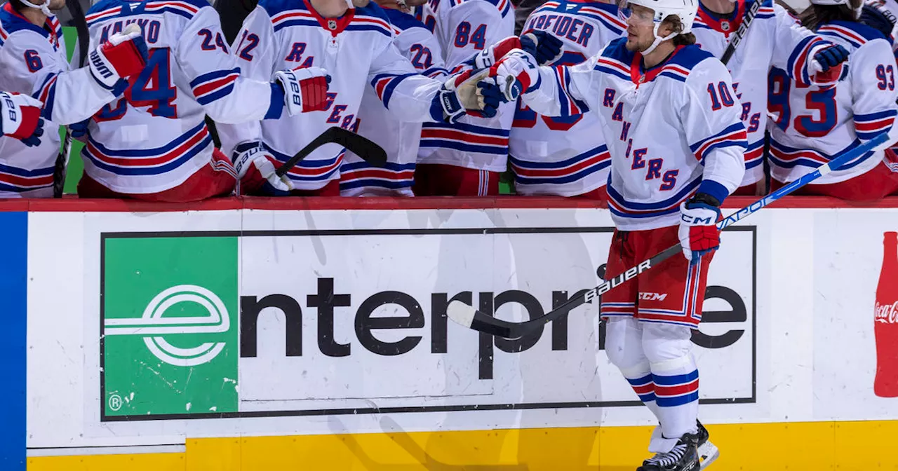 Artemi Panarin has 8th career hat trick, Rangers beat Red Wings