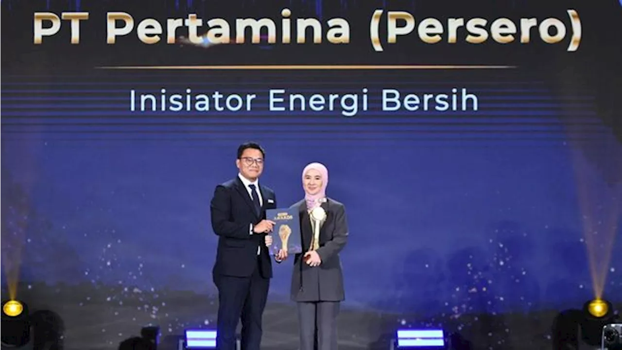 Dorong Energi Bersih, Pertamina Group Borong 3 Penghargaan