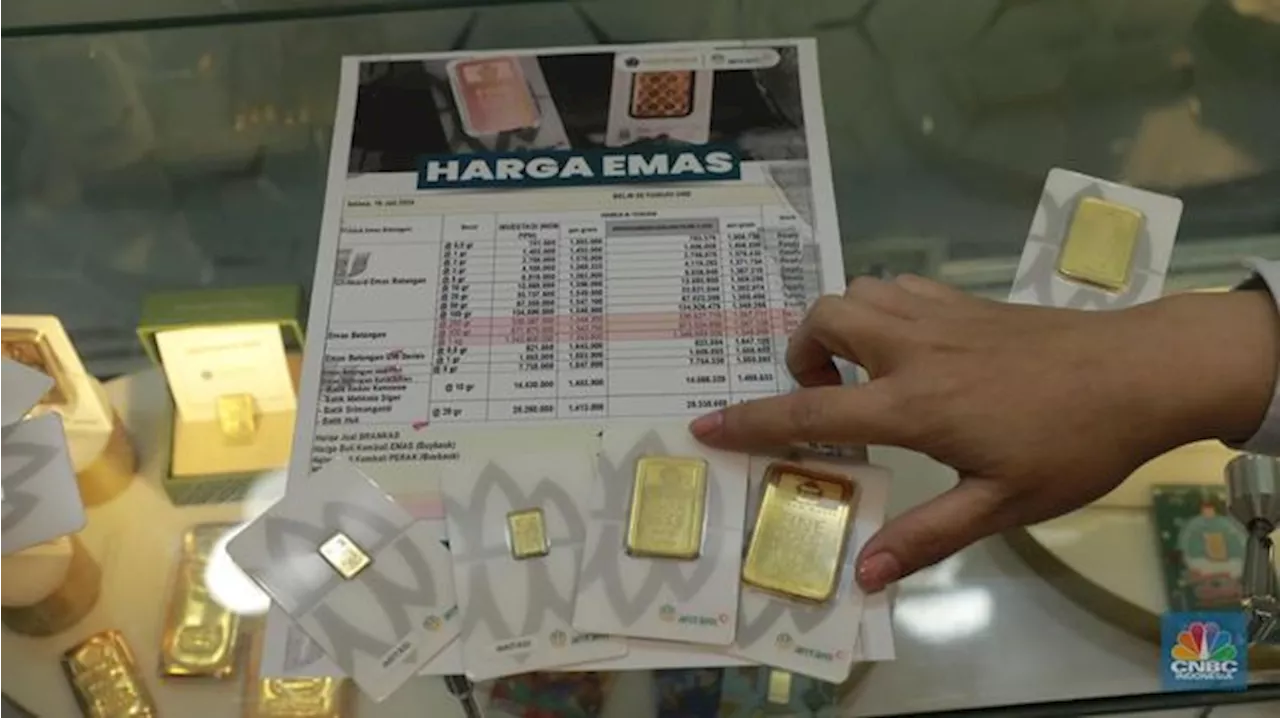 Sejarah Baru! Harga Emas Antam Tembus Rp1.503.000/Gram