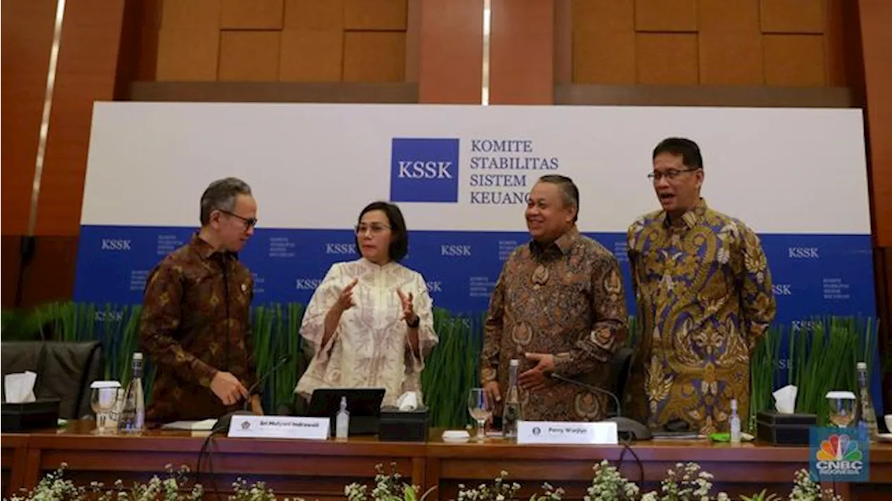 Sri Mulyani, BI, OJK, LPS Tegaskan Sistem Keuangan RI Masih Aman