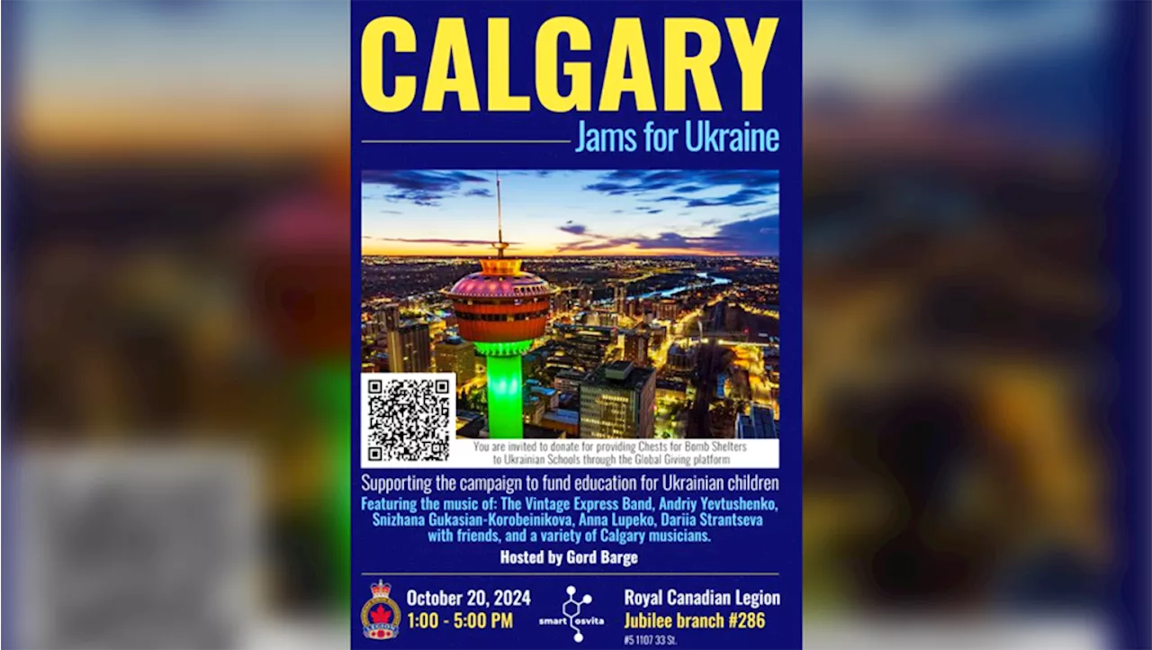 Calgary’s Ukrainian music community hosts Saturday afternoon jam session