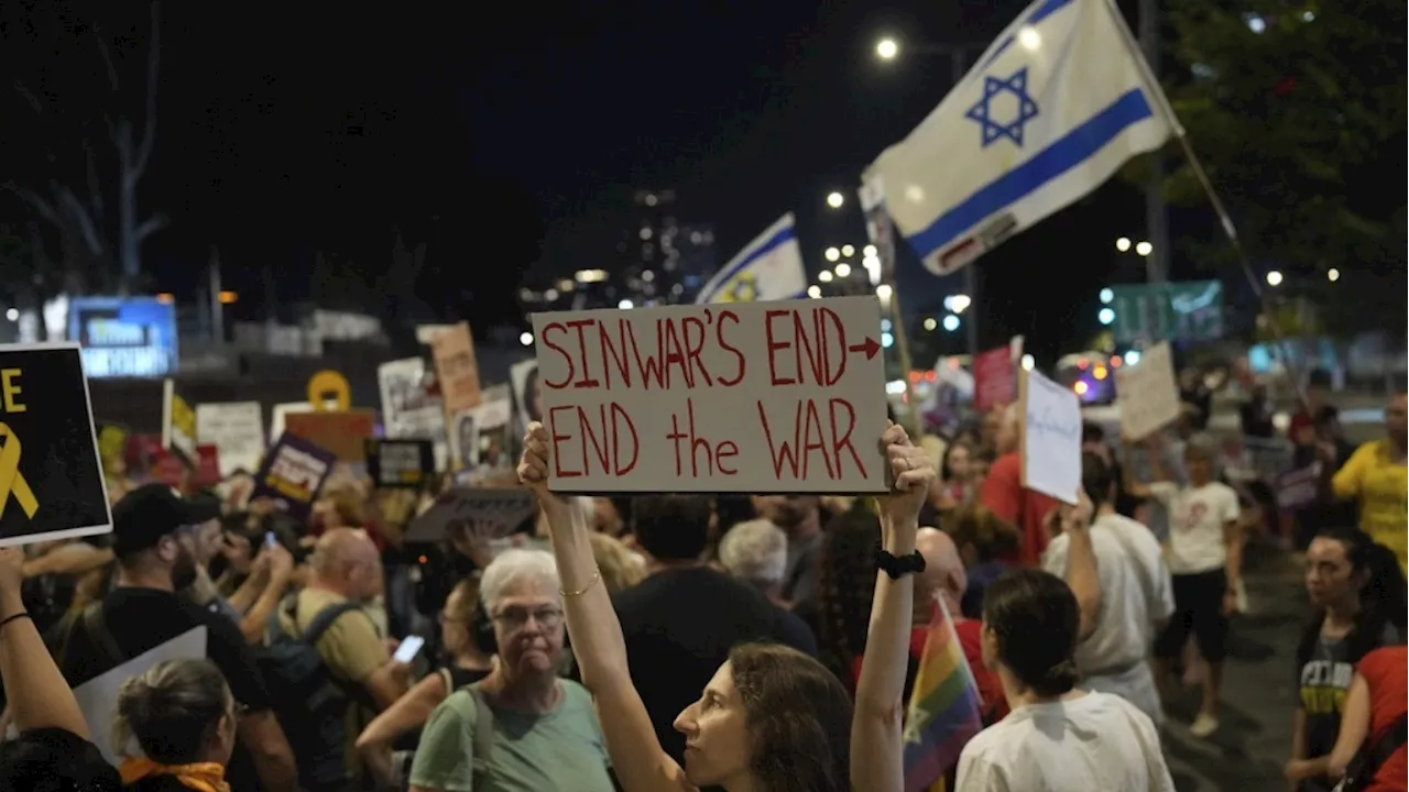 Israel and Hamas signal resistance to ending Gaza war after Sinwar's death