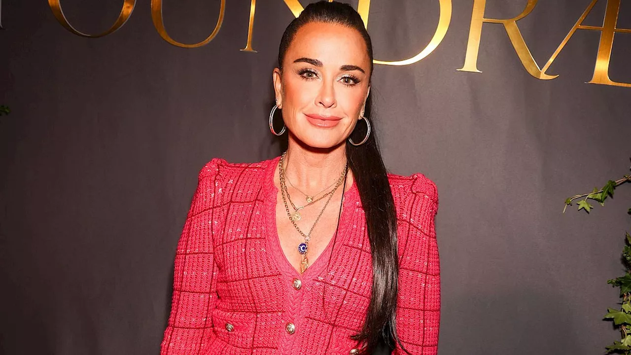 Kyle Richards sizzles in leather as she steps out solo after shock comments on Mauricio Umansky...