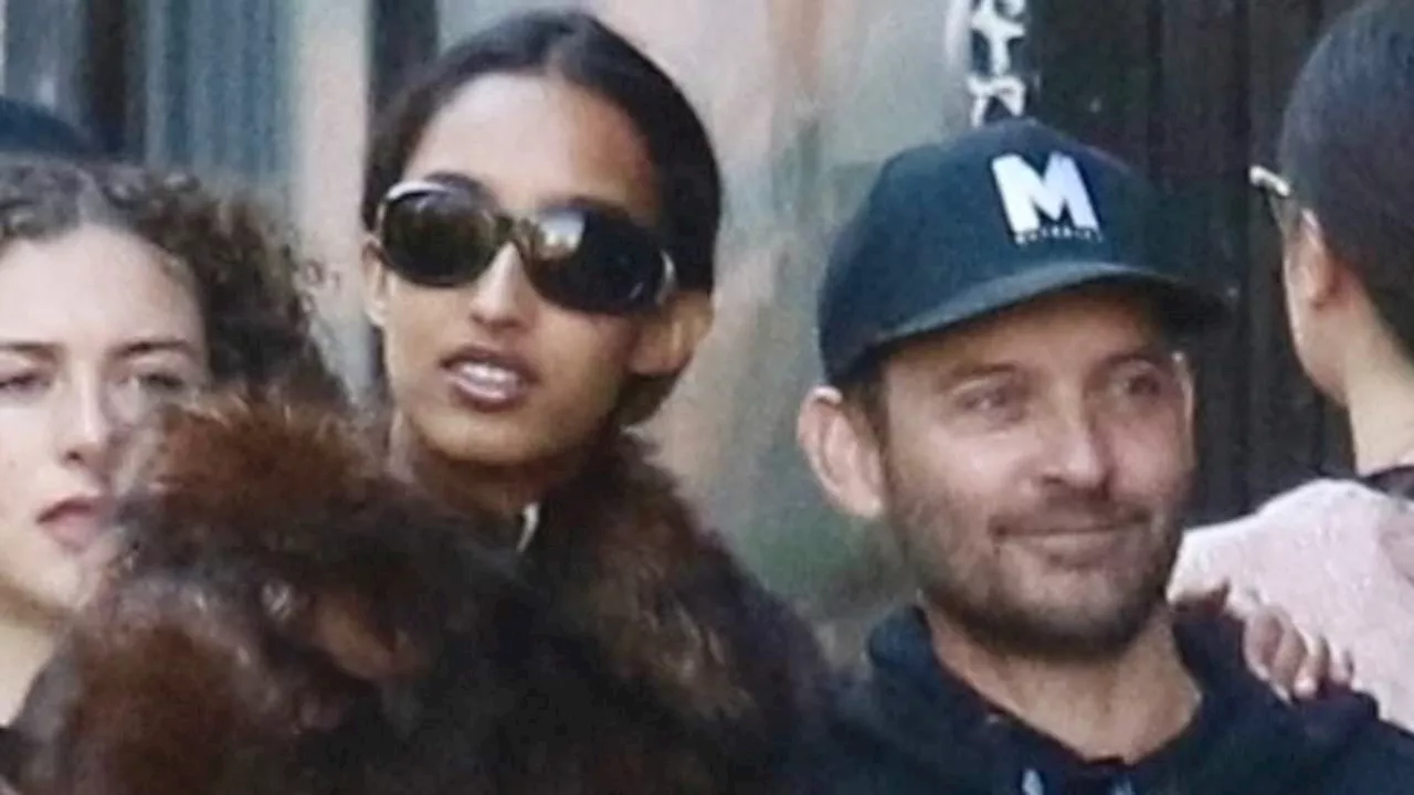 Tobey Maguire, 49, gets cozy with model Mona Tougaard, 22, in NYC - after ex Jennifer Meyer's...