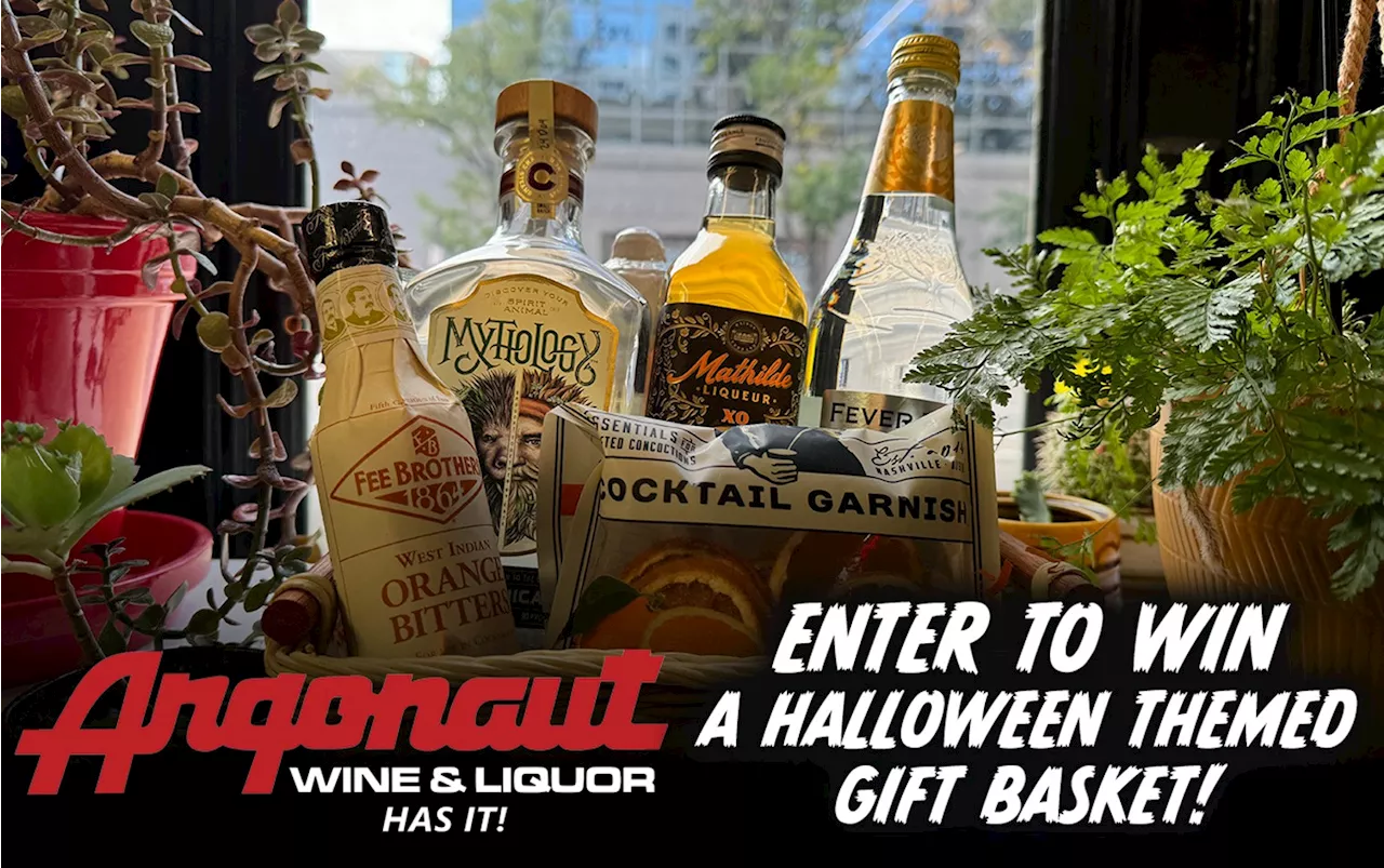 Enter to Win a Halloween Themed Gift Basket from Argonaut Wine & Liquor!