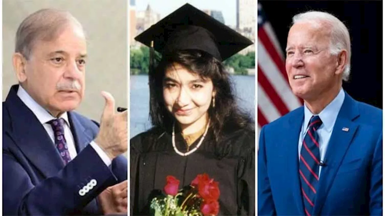 PM Shehbaz writes letter to Biden seeking Dr Aafia's release from US jail