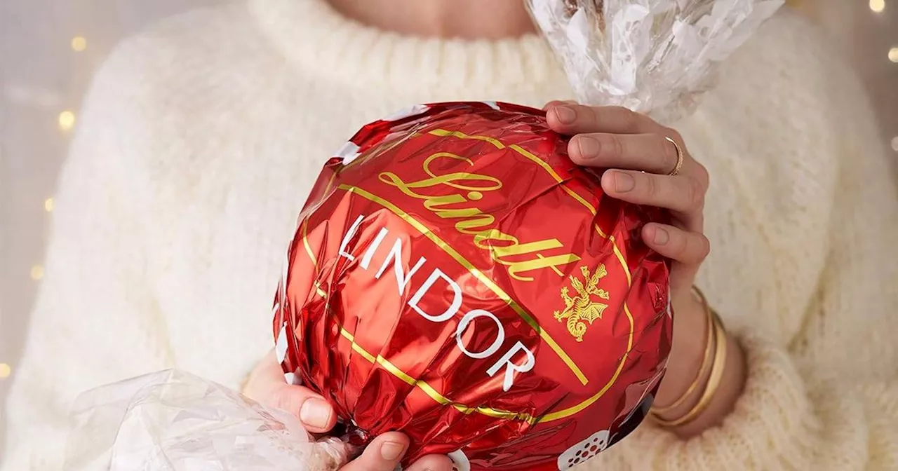 Lindt slash price of huge 40 chocolate Lindor ball for Christmas