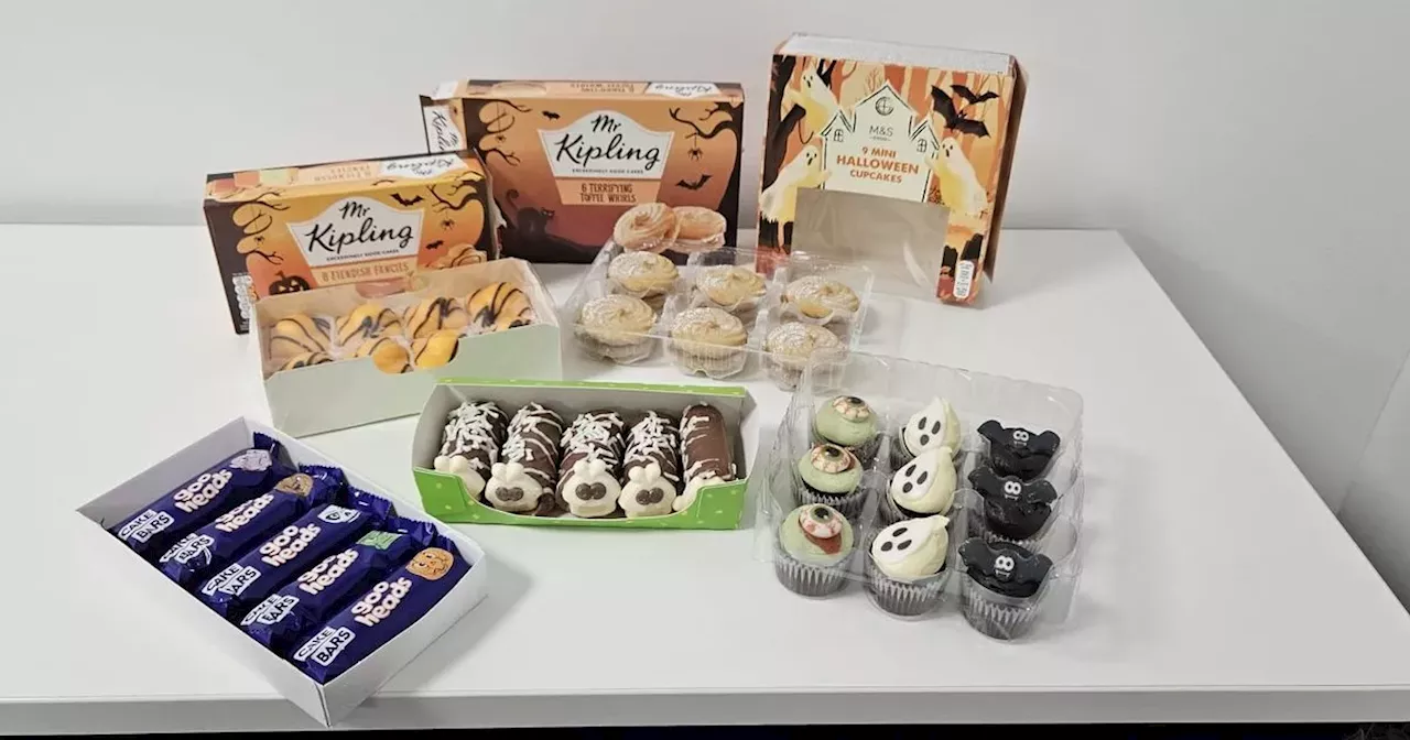 We tried 5 spooky themed treats from M&S, Cadbury and Mr Kipling