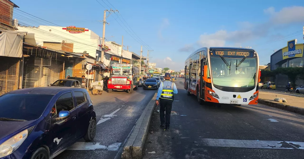 Así van los operativos de control para mejorar la movilidad en Bazurto