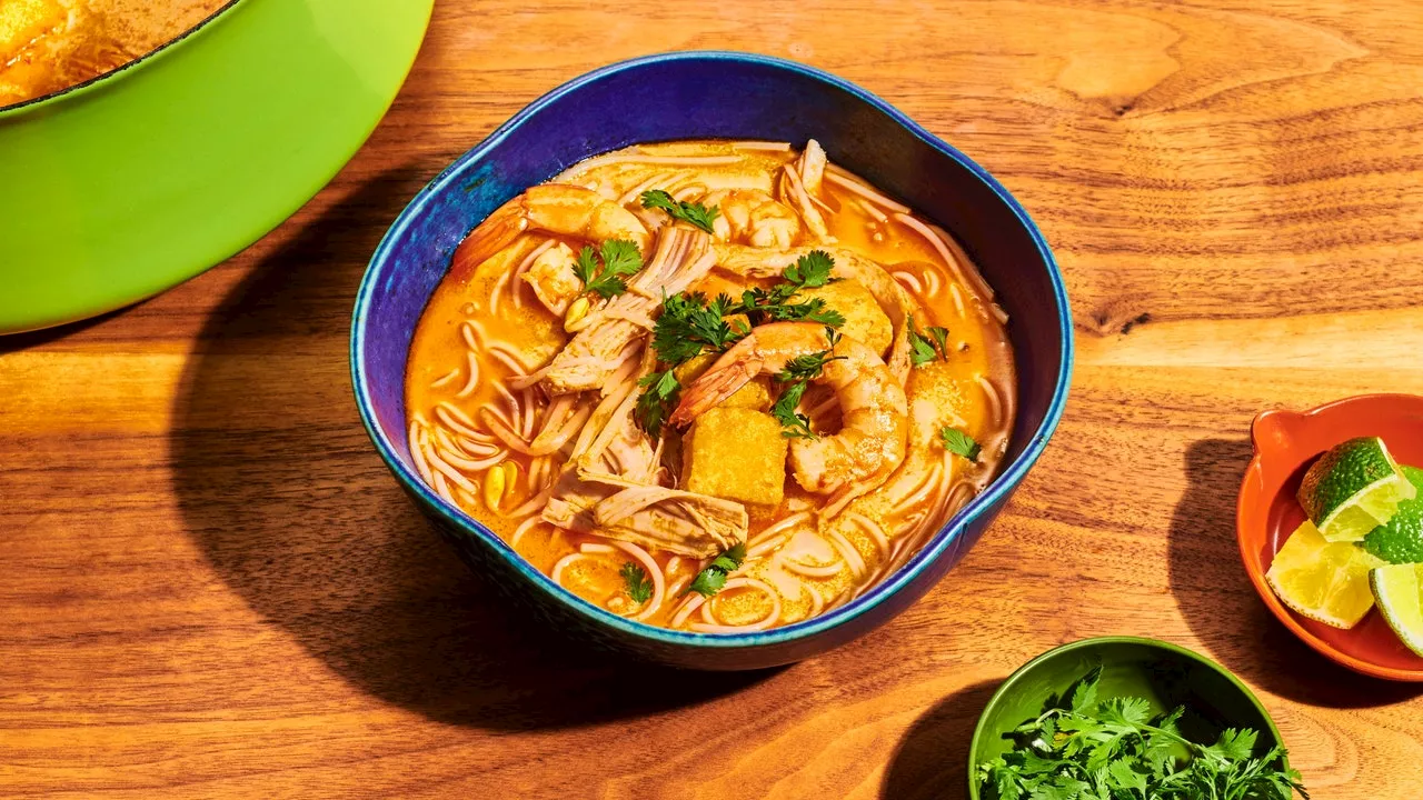 Turn Your Leftover Turkey into Delicious Malaysian Curry Laksa Soup