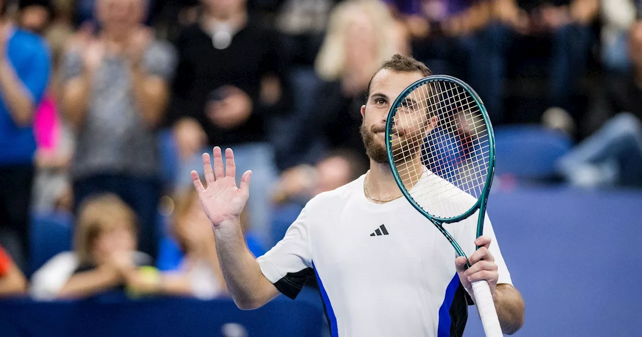 ATP Anvers : Hugo Gaston bat Alex de Minaur (6-3, 3-6, 7-5) en quart de finale, sa 1re victoire sur un Top 10