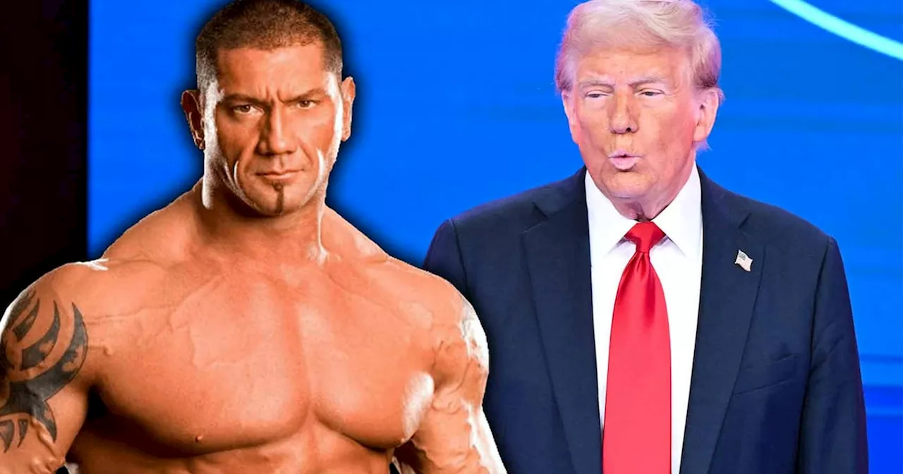 Batista, ex estrella de WWE, ridiculiza a Donald Trump y duda de su hombría: ‘Un niño gordo y débil’