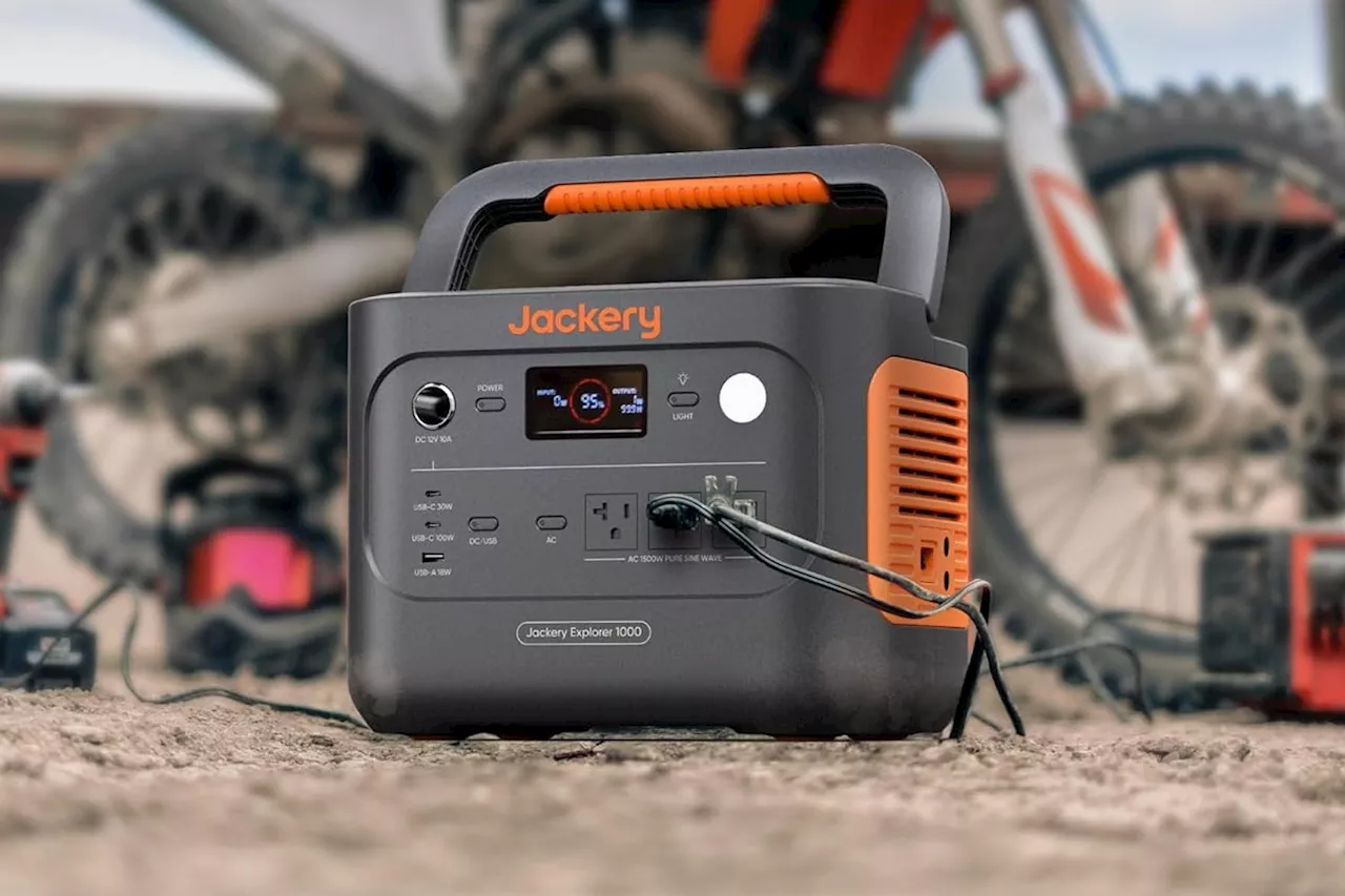 Score the Best-Selling New Jackery Portable Power Station at 43% Off Before Black Friday Madness