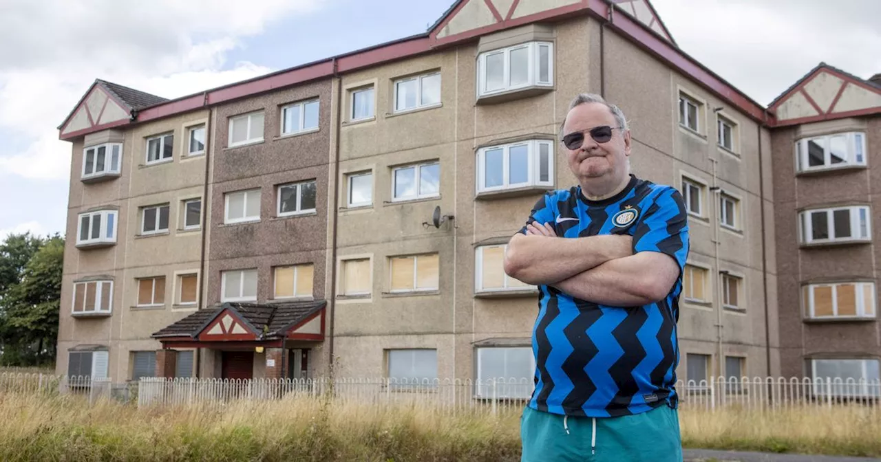 Last man living on Lanarkshire estate vows to stay as legal action against him begins