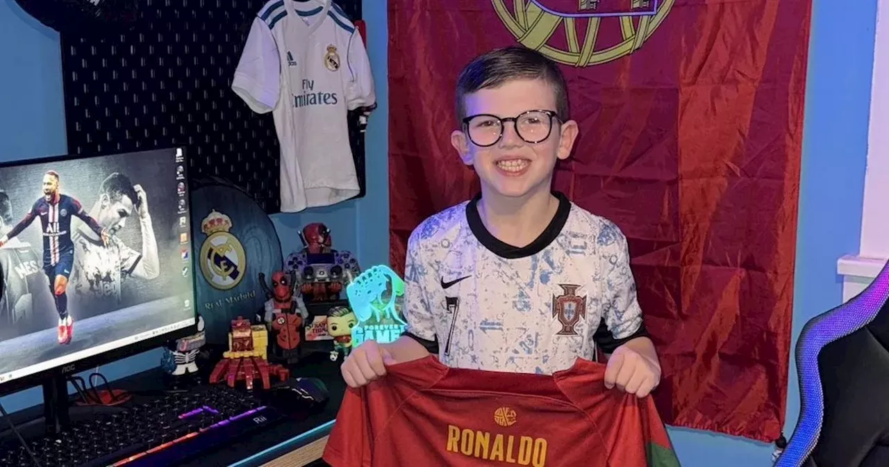 Ronaldo mega-fan meets idol after mum 'impulse books' £400 room at Cameron House