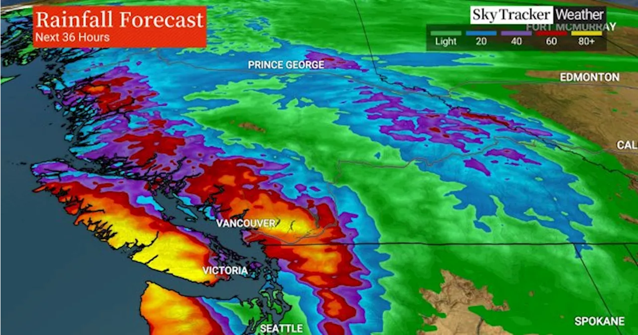 Enjoy the weekend weather, Alberta — winter is coming and an atmospheric river is to blame