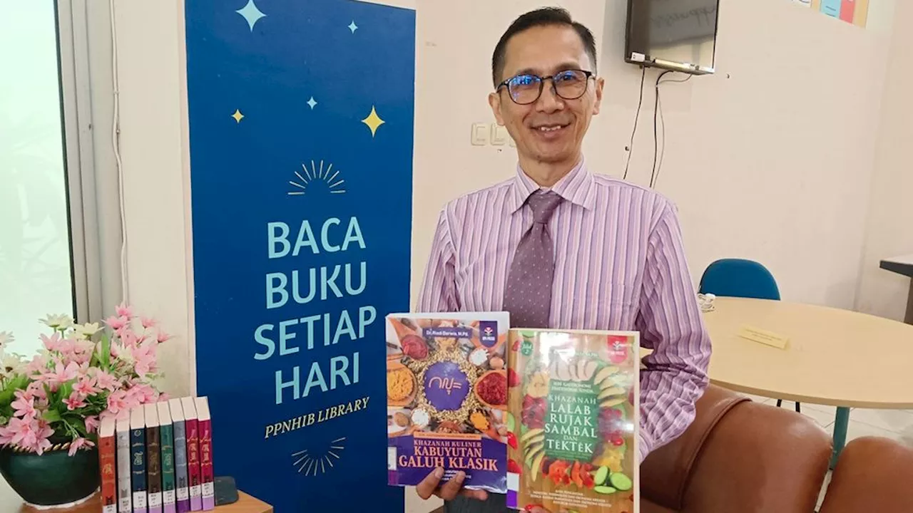 Riadi Darwis, Buku Penjaga Gastronomi Tradisional Sunda