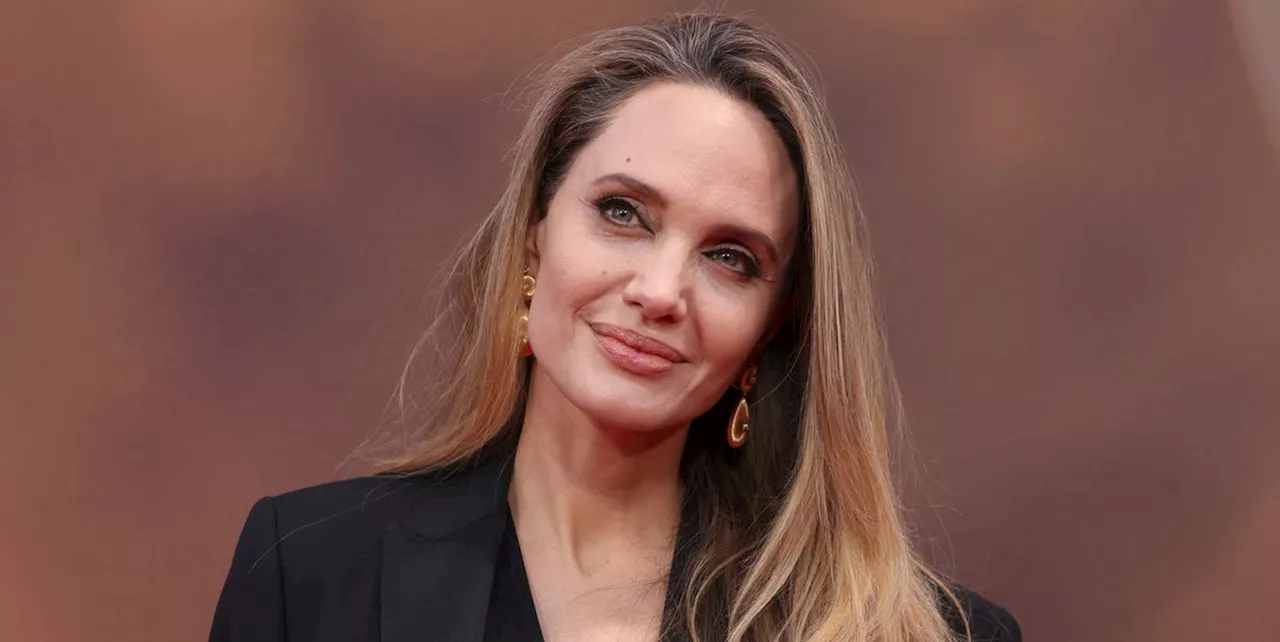 Angelina Jolie Is the Epitome of Effortless Glamour in a Classic Menswear Suit