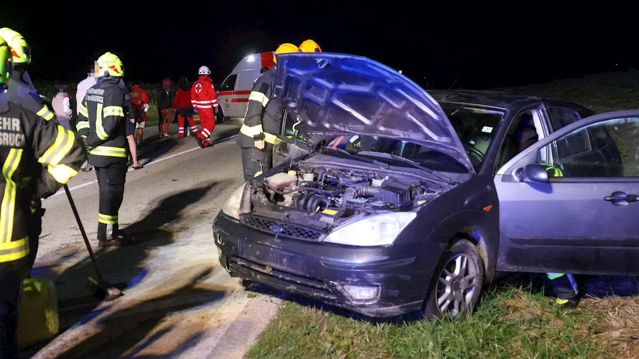 Schwerer Crash! Beifahrer zieht plötzlich Handbremse