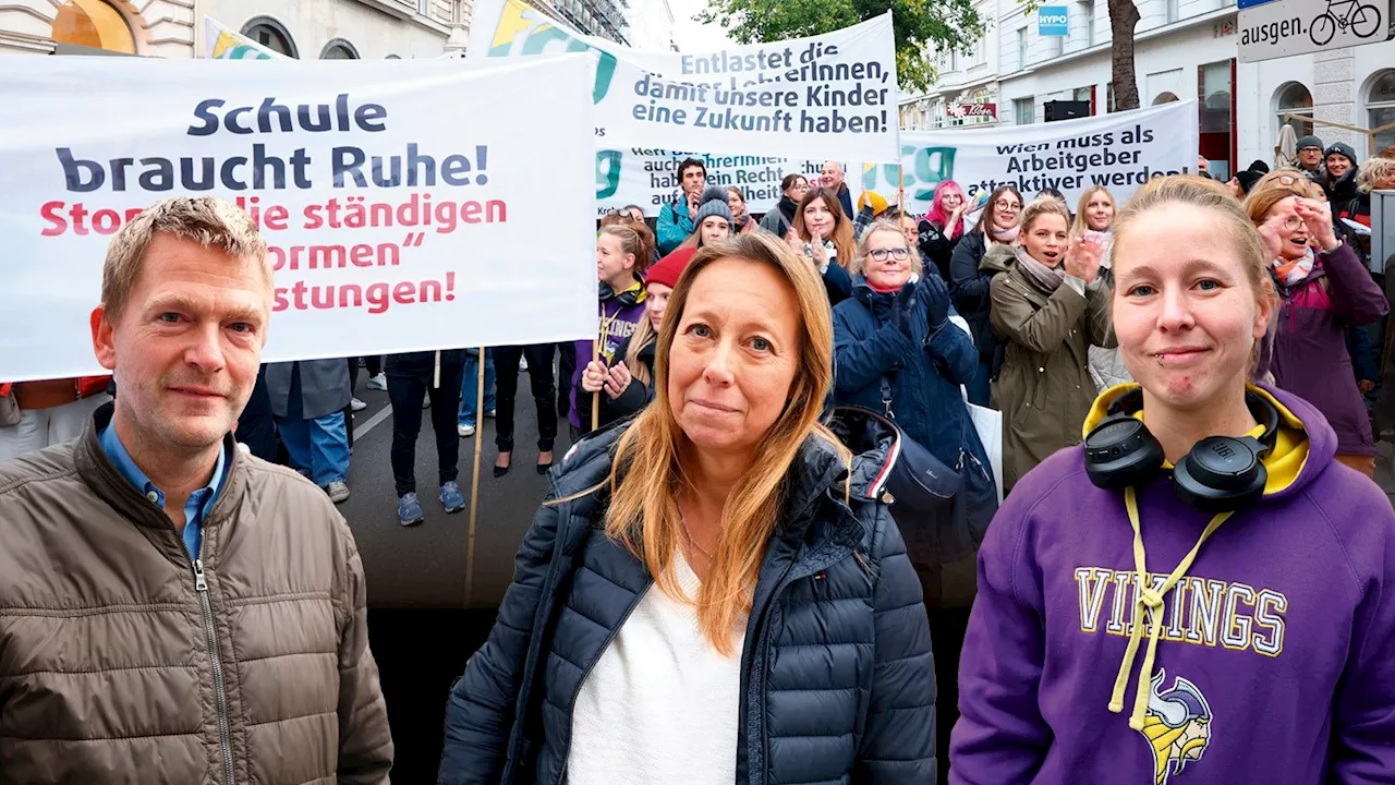 Wiener Pädagogen berichten - 'Gestandene Lehrer stehen weinend in der Direktion'