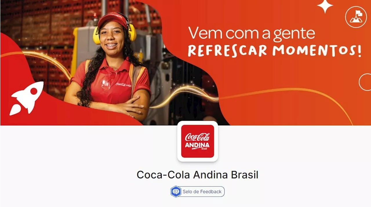 Coca-Cola Andina abre 427 vagas de emprego em diversas regiões do Estado do Rio