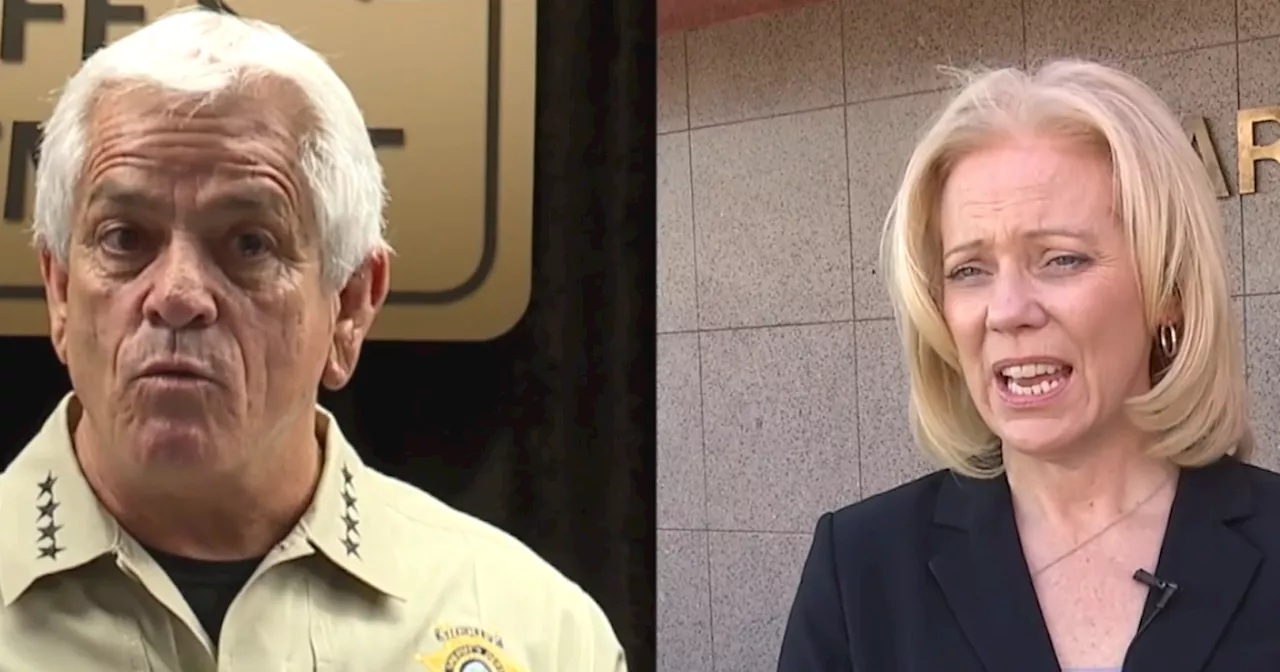 Sheriff says politics had nothing to do with putting election rival on leave