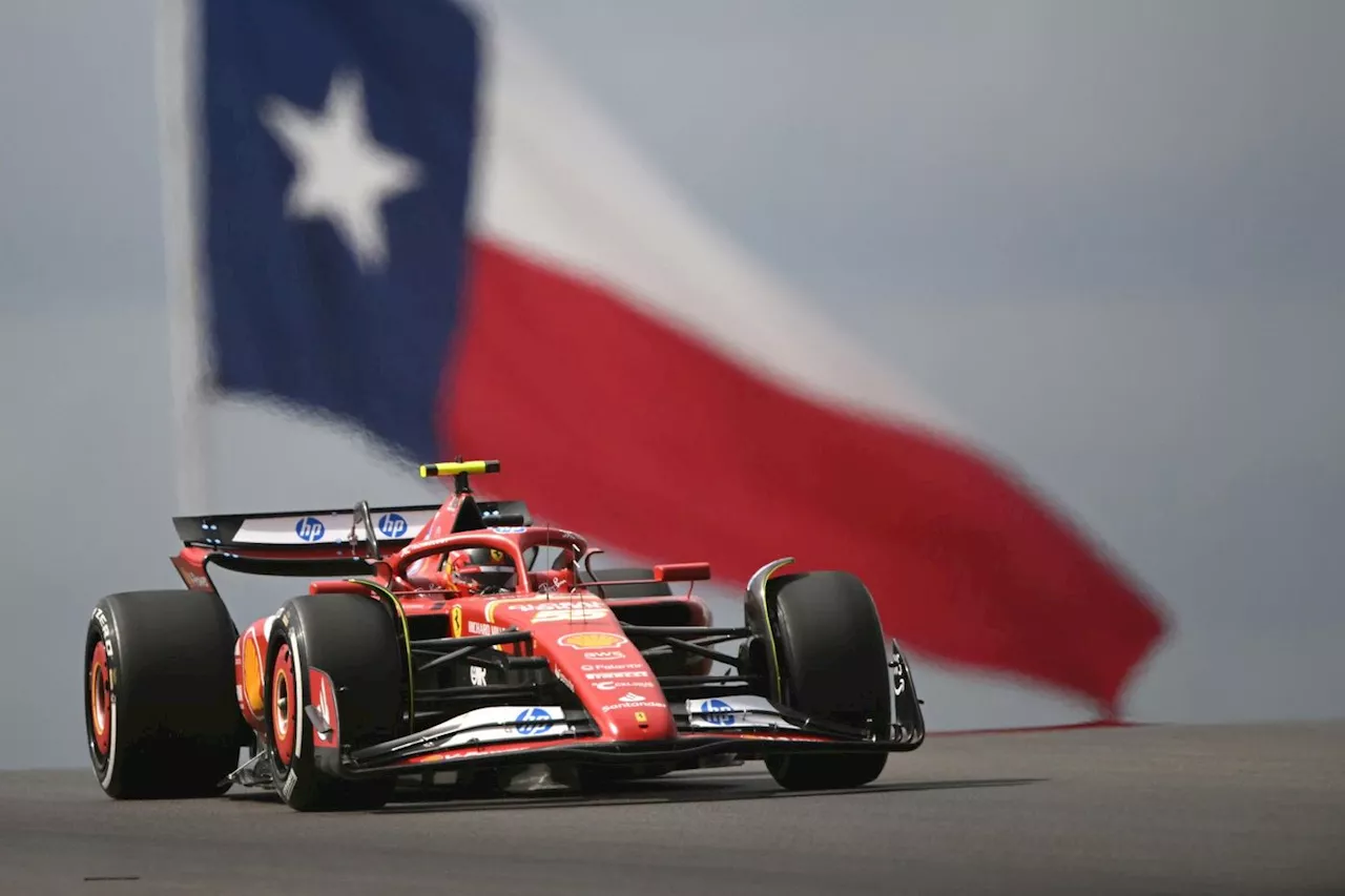 F1/GP des Etats-Unis: Ferrari domine l'unique séance d'essais, Verstappen 3e devant Norris