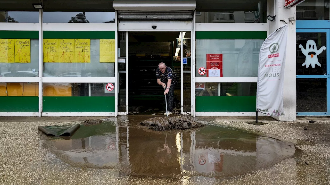 Des inondations dévastatrices touchent le Centre-Est de la France