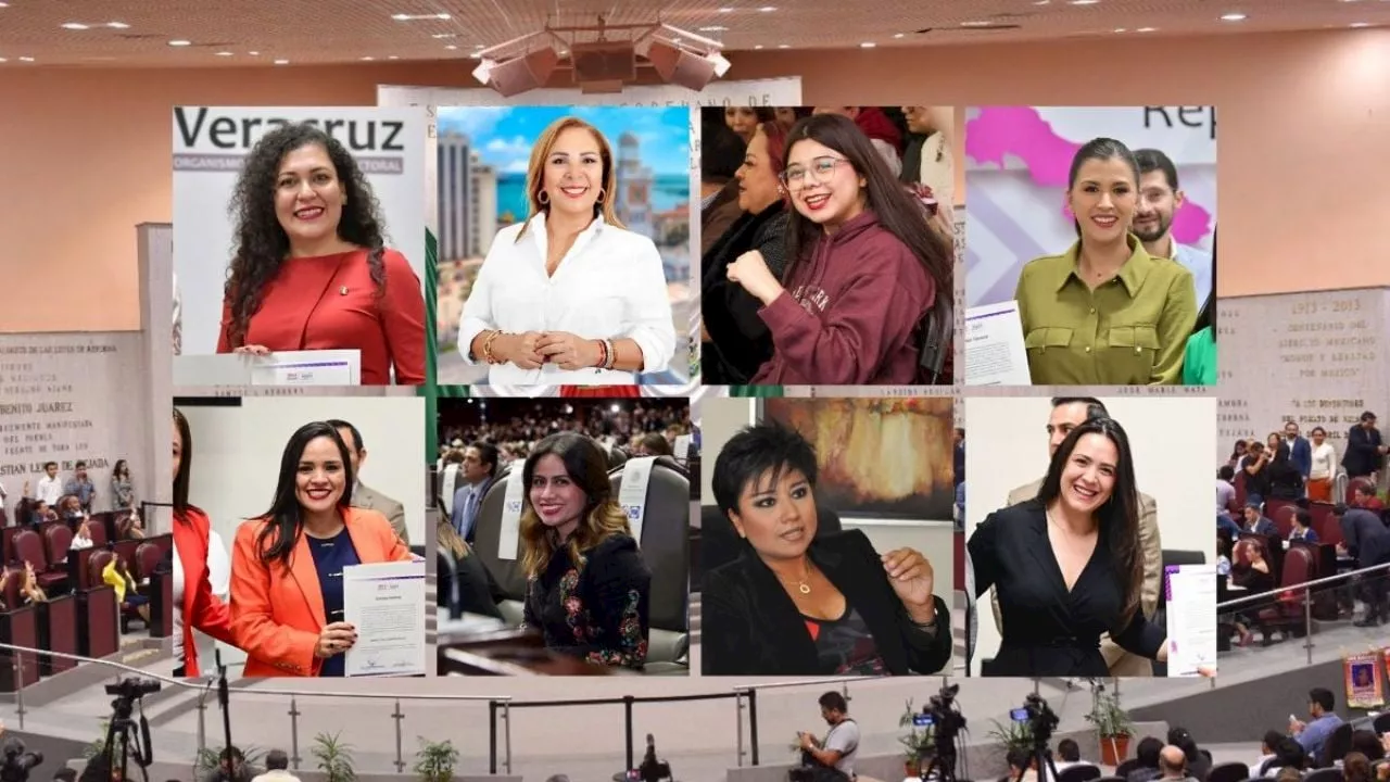 Ellas son las 27 mujeres que integrarán el próximo Congreso de Veracruz