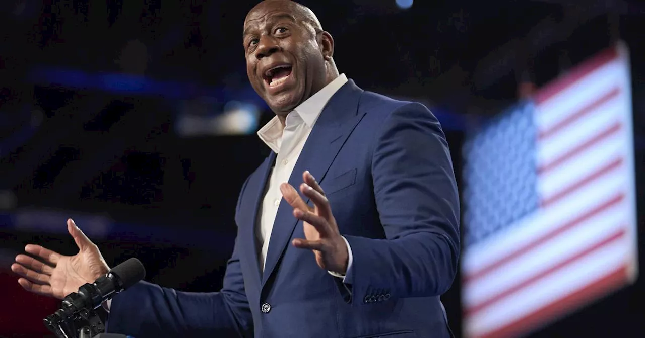 «On n’a jamais rien vu comme Victor Wembanyama»: les confidences de Magic Johnson au Figaro