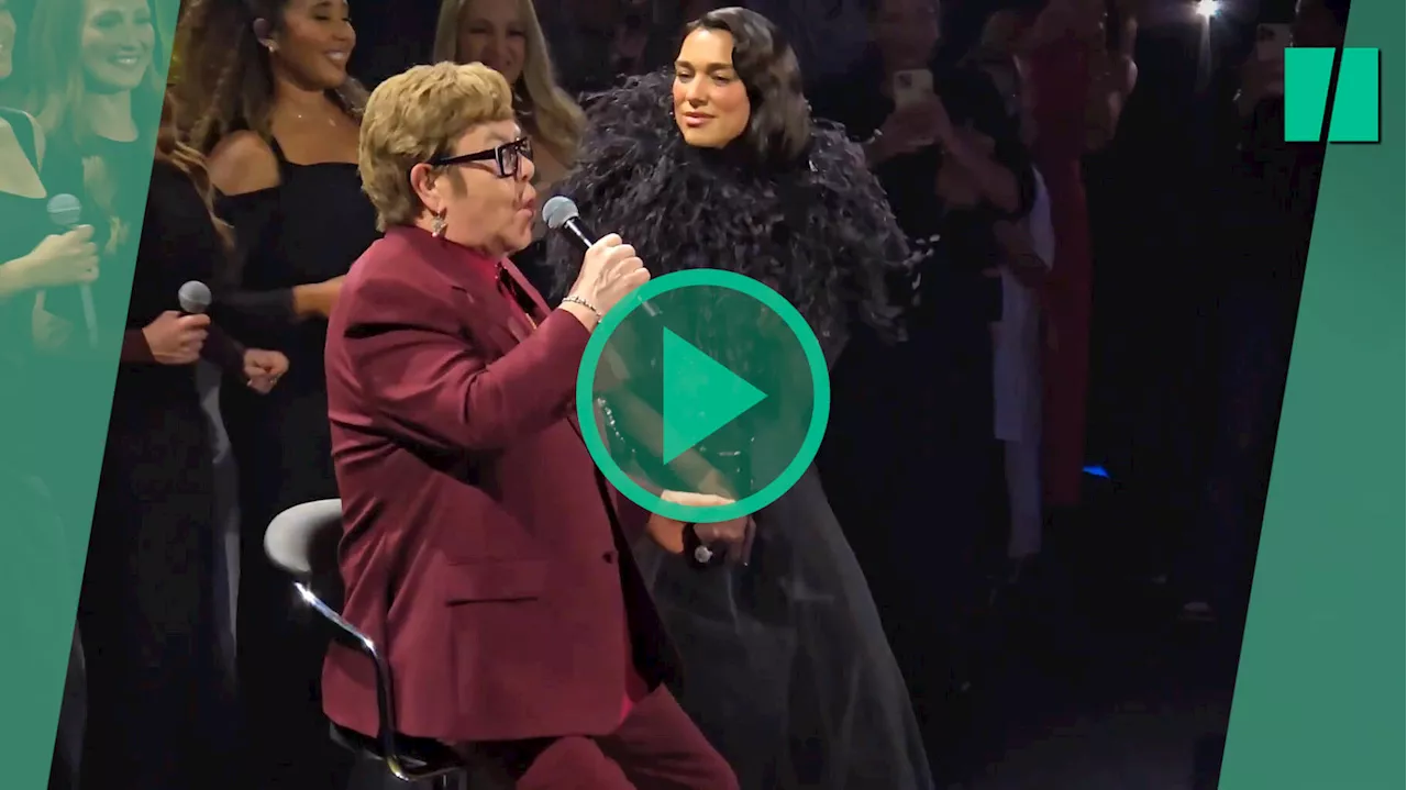 Pour Dua Lipa, Elton John sort de sa retraite et s’invite sur scène avec un duo surprise