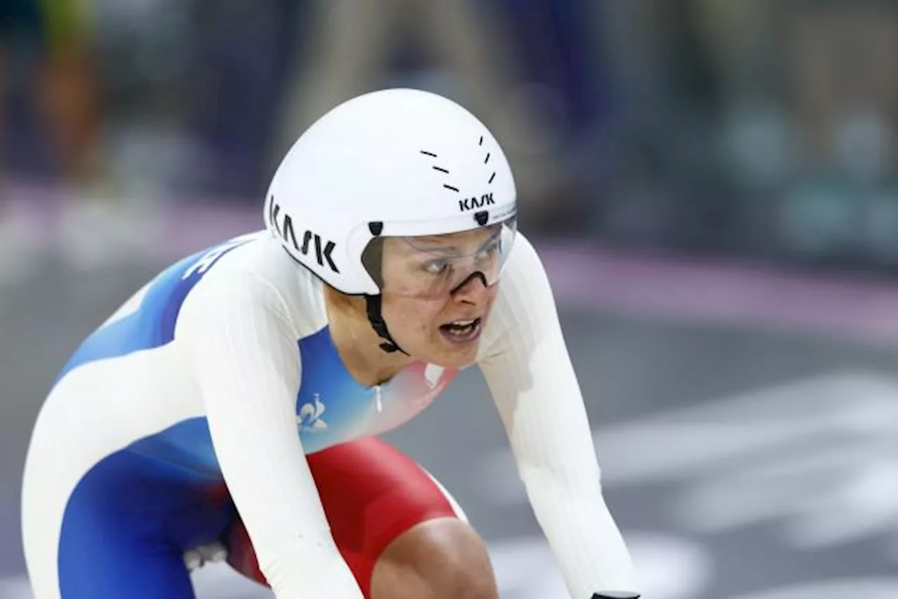 Victoire Berteau manque de peu le podium de l'omnium aux Mondiaux