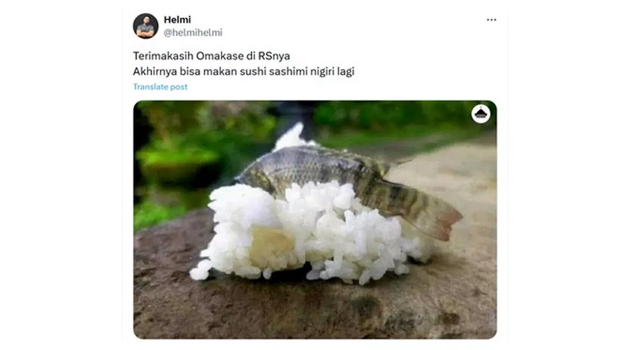 6 Potret Omakase Versi Netizen Ini Kocak, Enggak Perlu Datangkan Chef